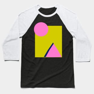 Bright Geometrics Baseball T-Shirt